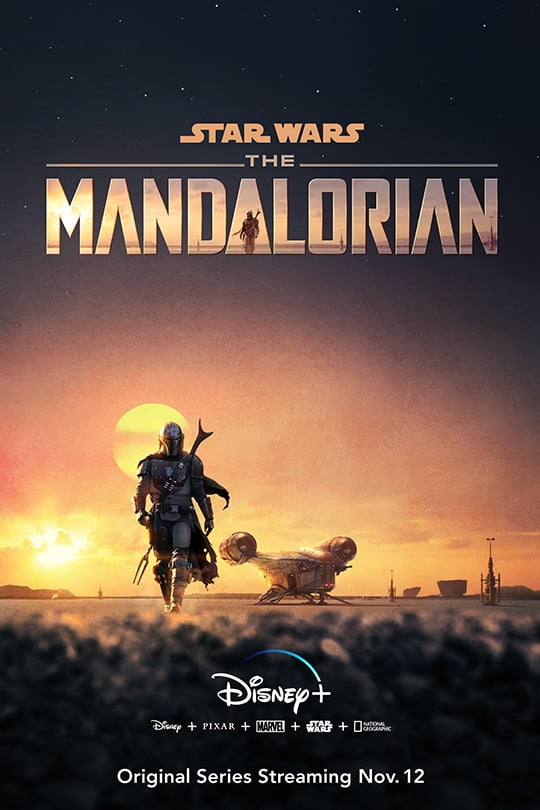 ম্যান্ডোলরিয়ান টিভি সিরিজ পোস্টার - The Mandalorian Poster